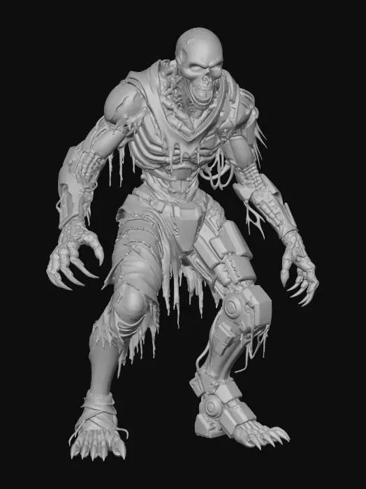 3D model for Cyborg Revenant