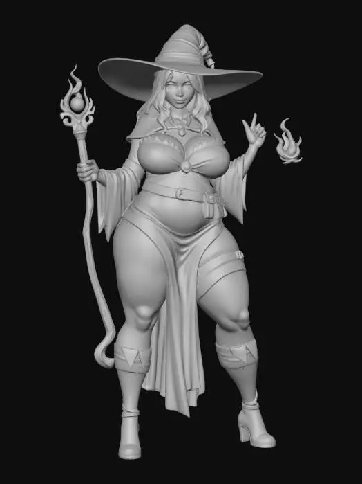 3D model for Enchantress of the Wisp