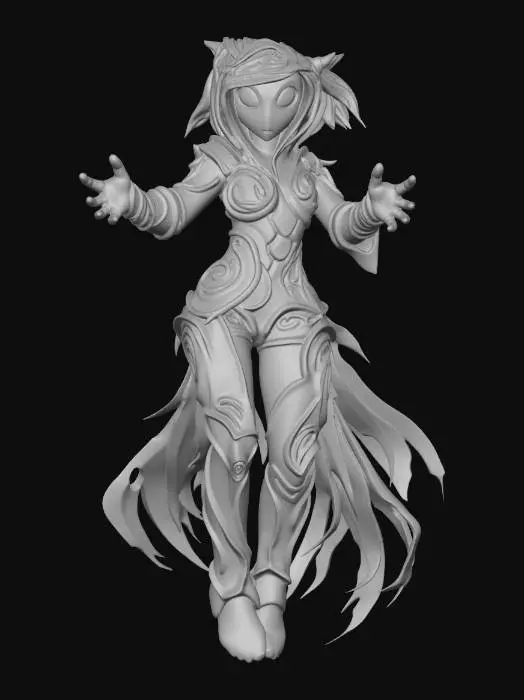 3D model for Woman Cosmic Magic