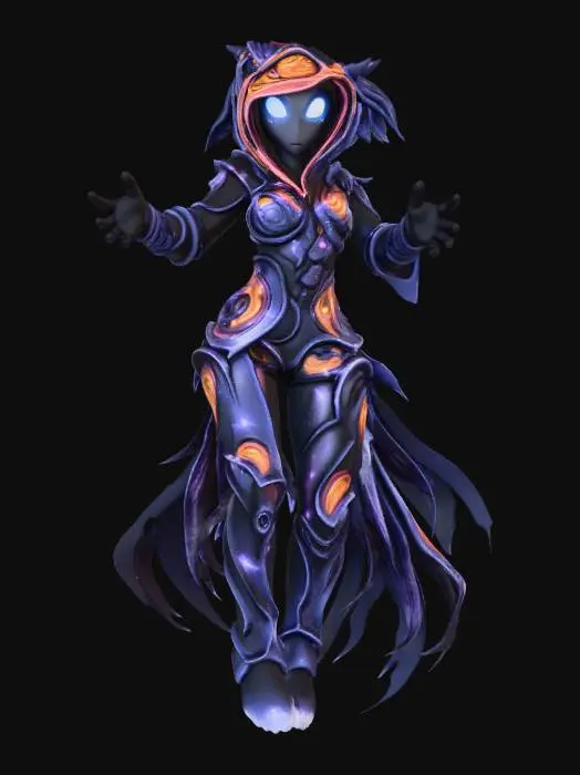 3D model for Woman Cosmic Magic