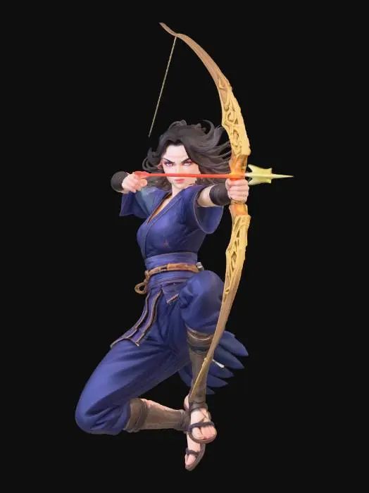 3D model for Blazing Arrow