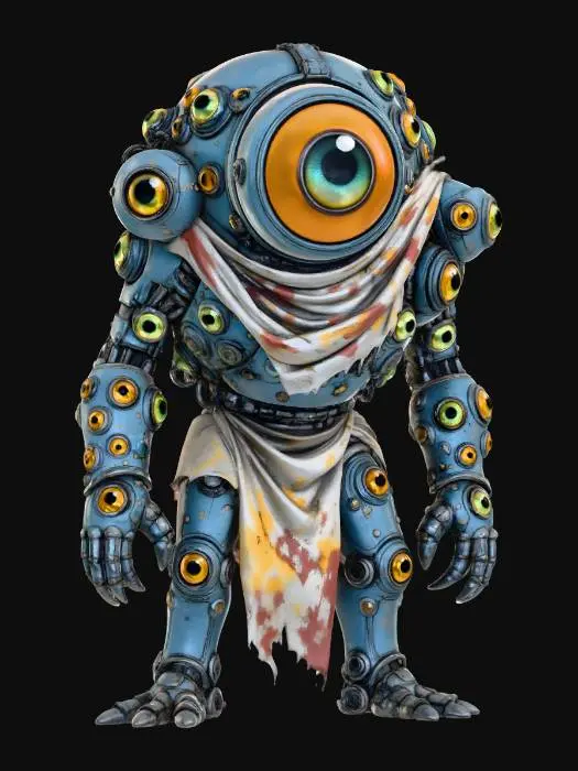3D model for Thousand-Eyed Sentinel