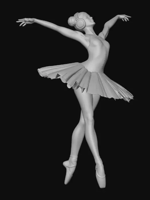3D model for Cosmic Ballerina