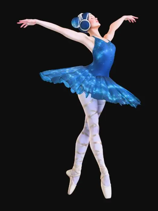 3D model for Cosmic Ballerina