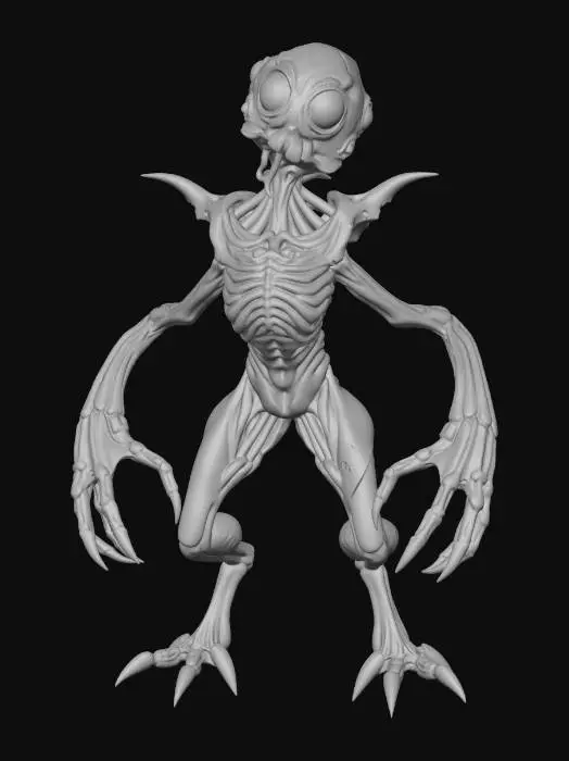 3D model for Extraterrestrial Entity
