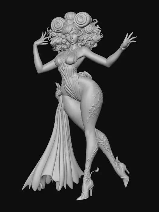 3D model for Purple Magic Dancer