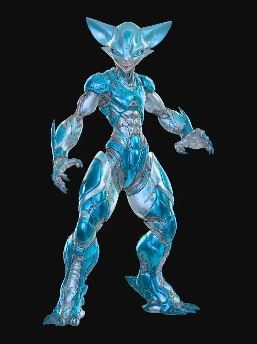 3D model for Blue Elef Cyber