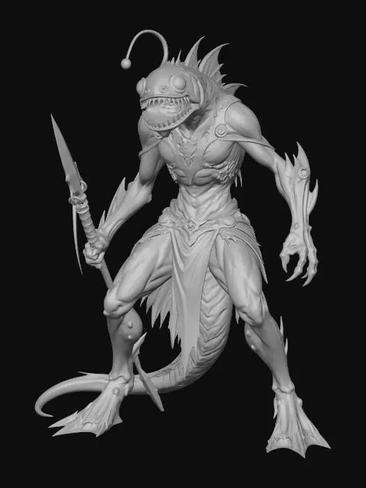 3D model for Deep Sea Warrior