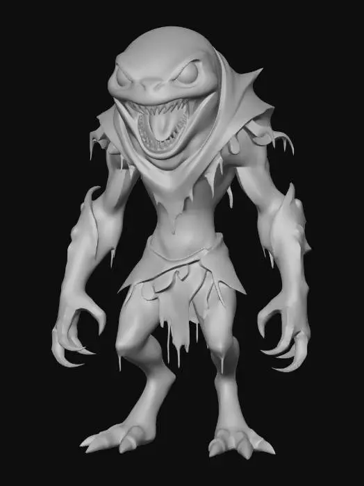 3D model for Ragged Maw Entity