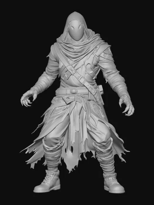 3D model for Stealth Assassin