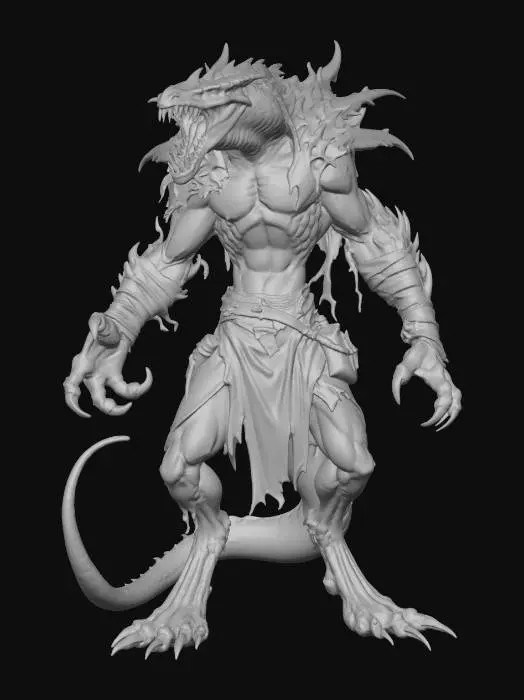 3D model for Blazeclaw Draco