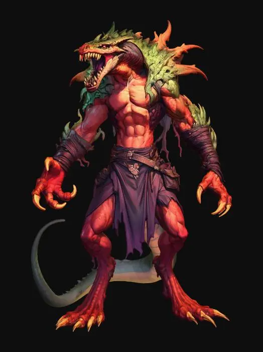 3D model for Blazeclaw Draco