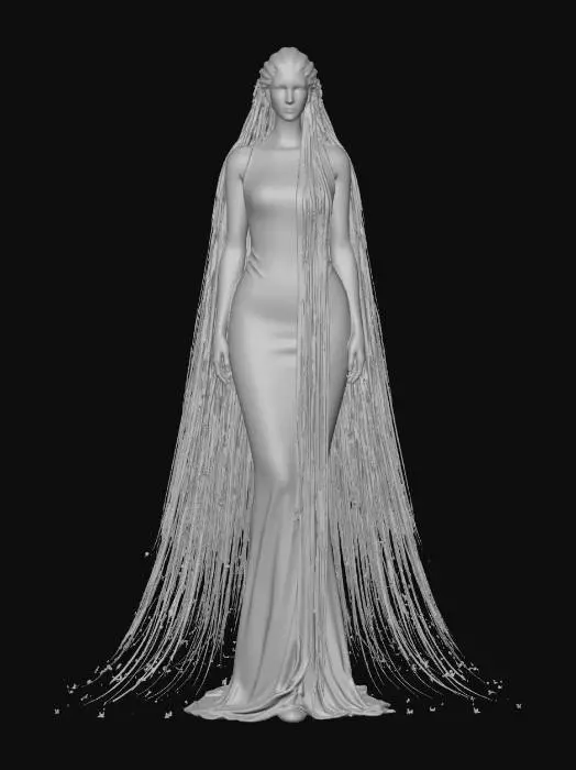 3D model for Female Digital