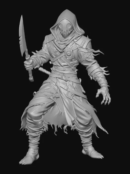 3D model for Dark Assassin