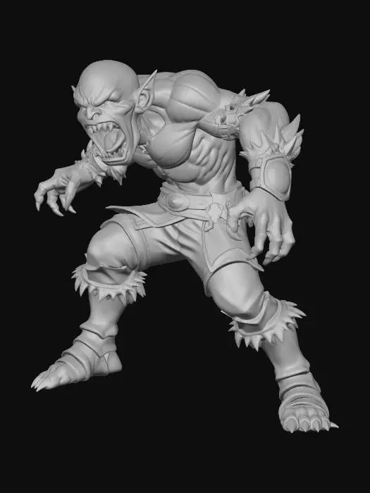 3D model for Enraged Devil Horror