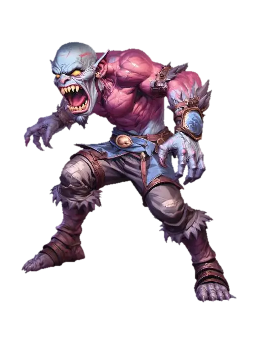 Enraged Devil Horror 3D model, vytvořený pomocí AI