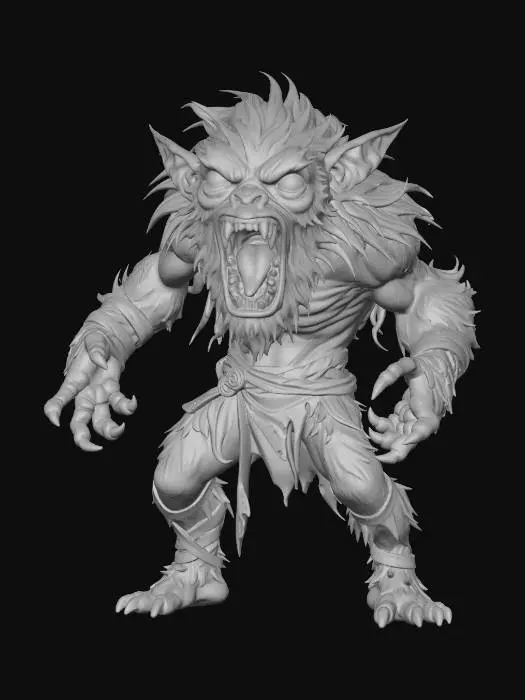 3D model for Rage Forest Goblin