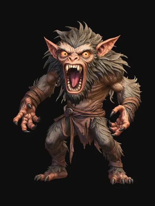 3D model for Rage Forest Goblin