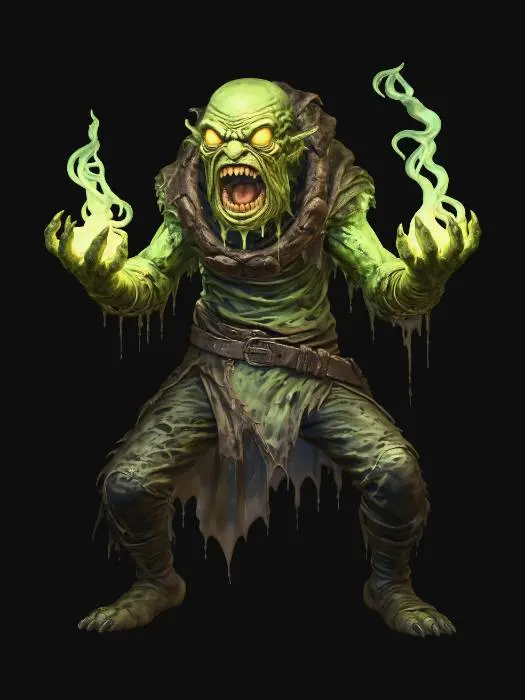 3D model for Emerald Flamecaller