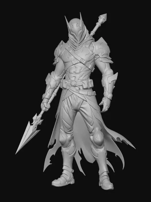 3D model for Icebound Knight