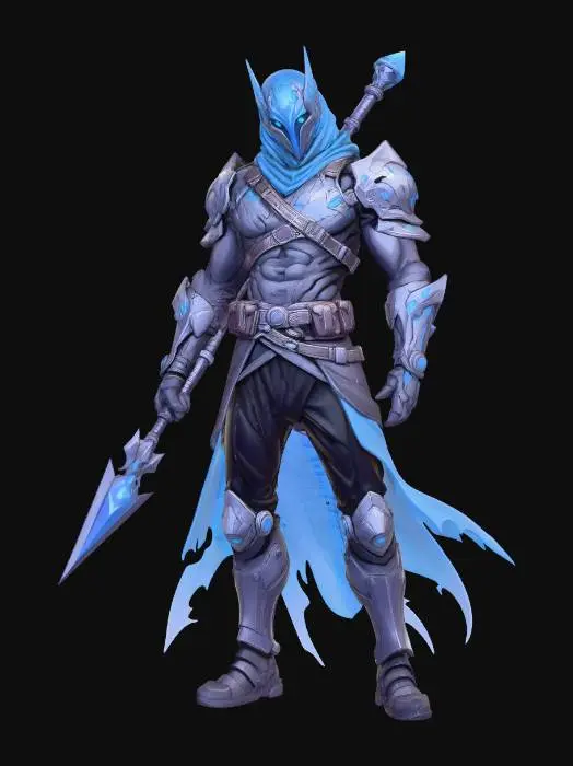 3D model for Icebound Knight