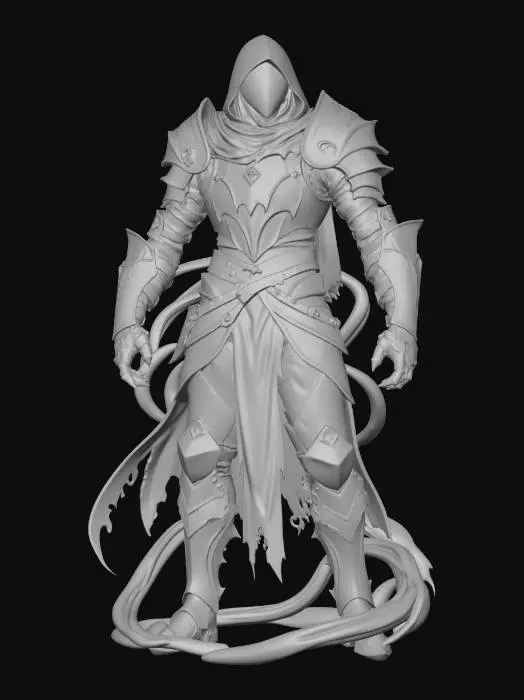 3D model for Armored Ghost