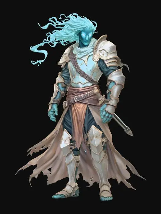 3D model for Ghost Armored Warrior