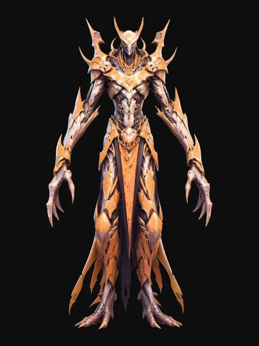 3D model for Ethernal Warrior