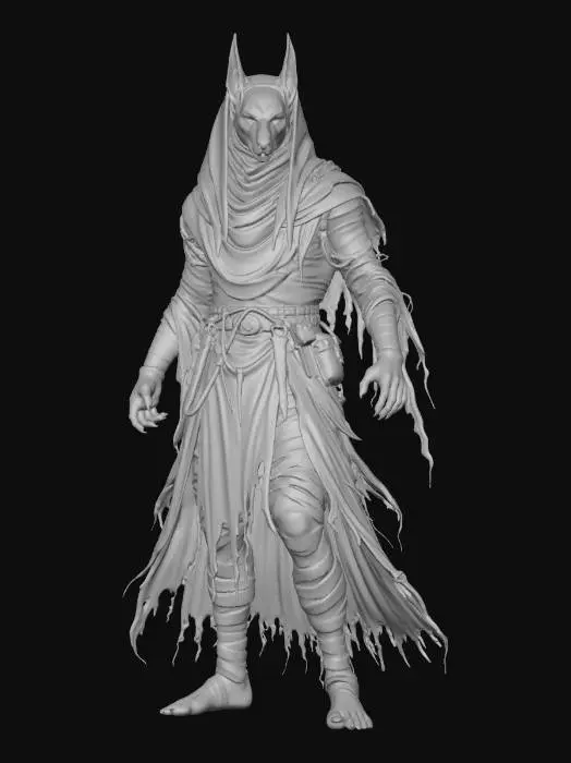 3D model for Bloodbound Anubis Warrior