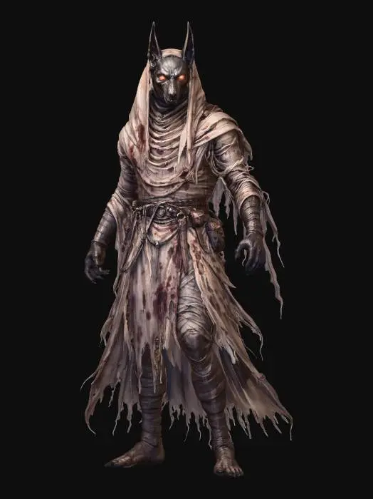 3D model for Bloodbound Anubis Warrior