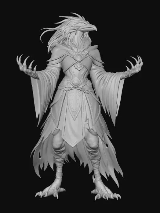 3D model for Ebonfeather Arcanist