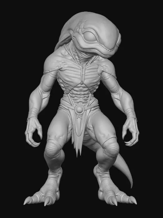 3D model for Another World Entity