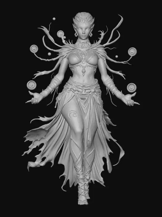 3D model for Starbind Enchantress