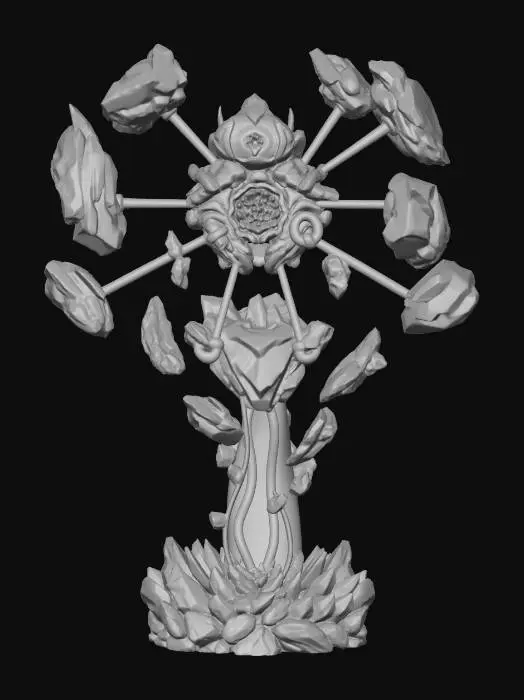 3D model for Galaxy Azure Core Orbital Entity