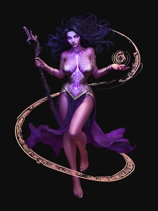 3D model for Witch Mystic Energy