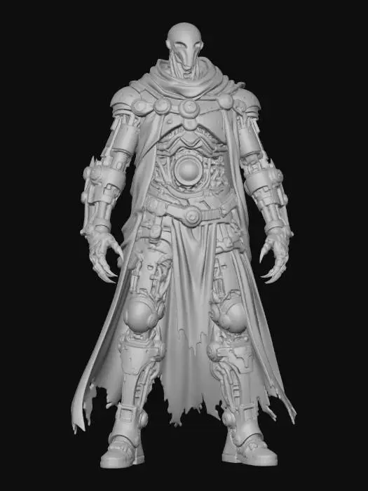 3D model for Cyber Automaton