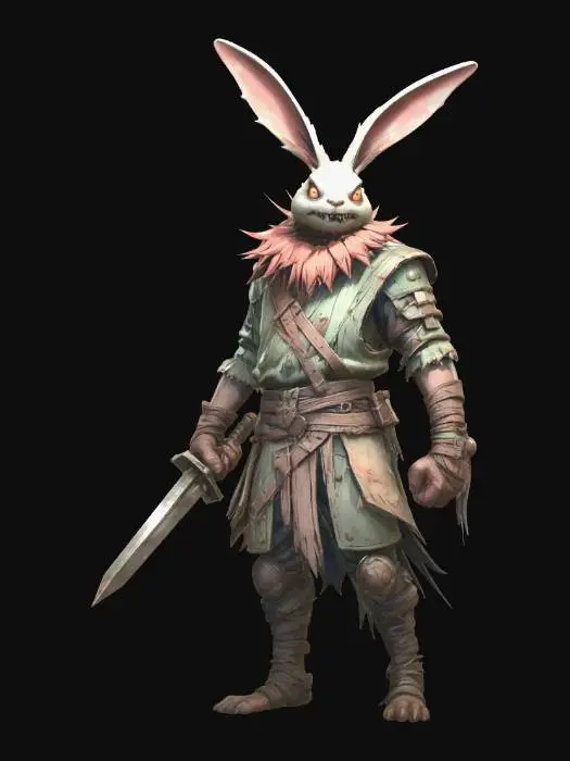 3D model for Rabbit Easter Protector, #EasterEgg2026#