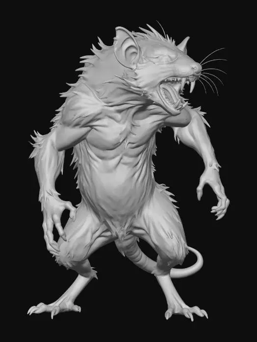 3D model for Raged Ratbeast