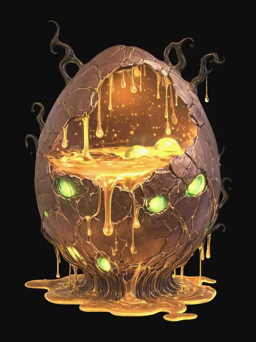 3D model for Mysterious Choco-Caramel Egg, #EasterEgg2026#