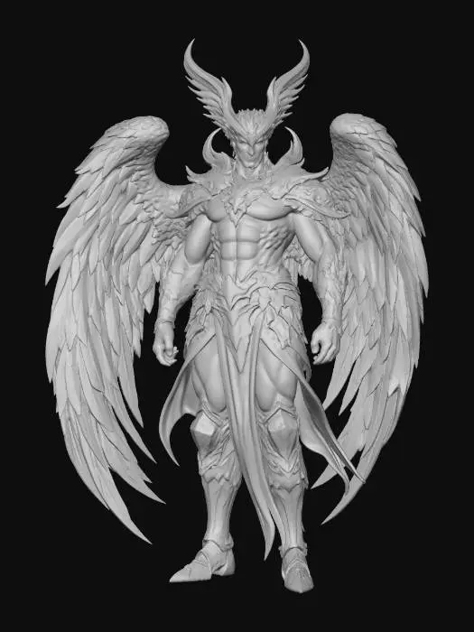 3D model for Darkwing Guardian