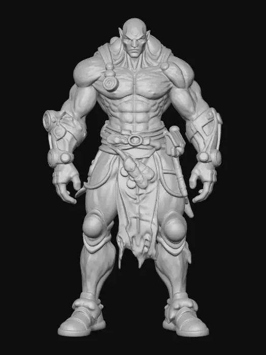3D model for Azure Stone Colossus