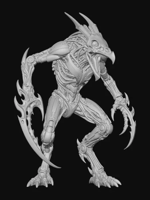 3D model for Steel Raven Automaton