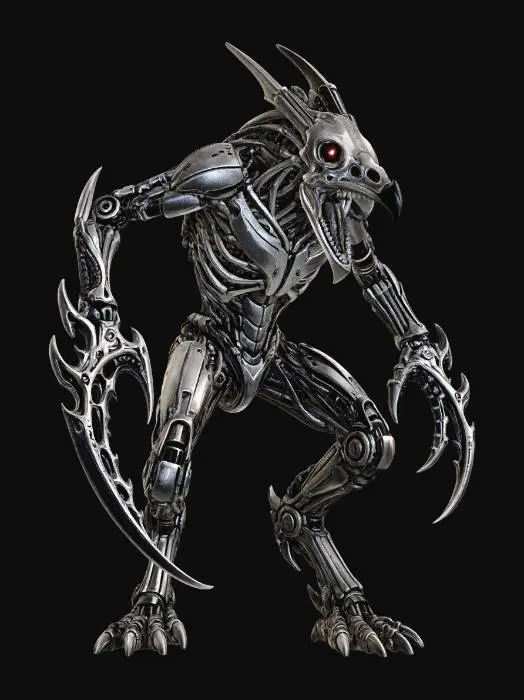 3D model for Steel Raven Automaton