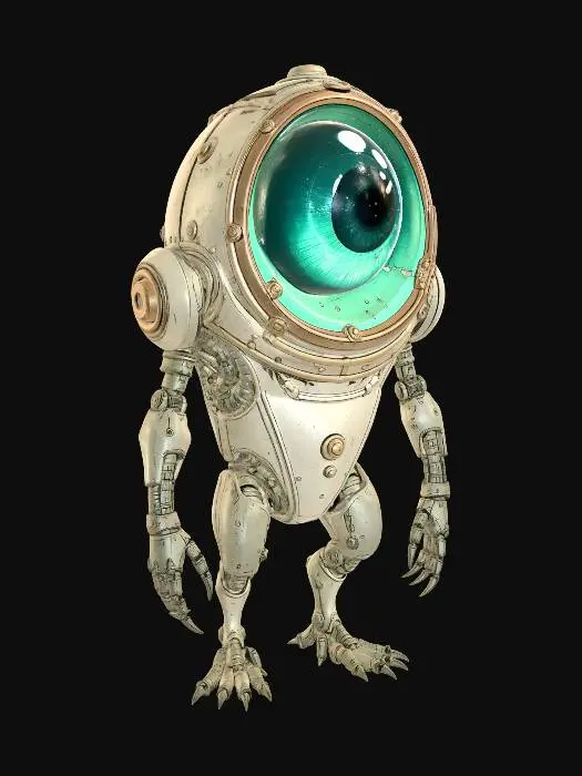 3D model for Eye of the Automaton