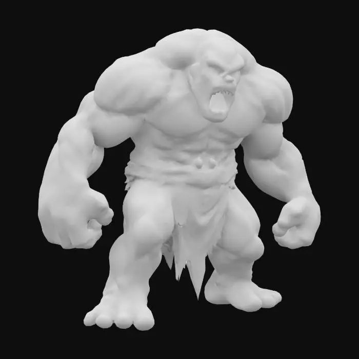 3D model for fantasy enraged stone elemental golem, massive stone body, mythical symbols visible on the body, roaring mouth, detailed face with menacing eyes, extremely detailed, high resolution texture, epic stance