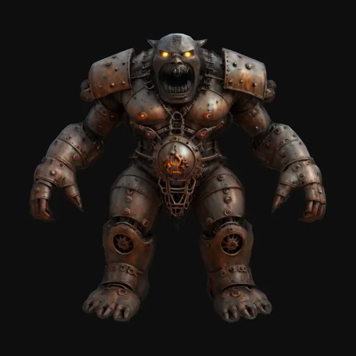 3D model for fantasy enraged stone elemental golem, massive stone body, mythical symbols visible on the body, roaring mouth, detailed face with menacing eyes, extremely detailed, high resolution texture, epic stance