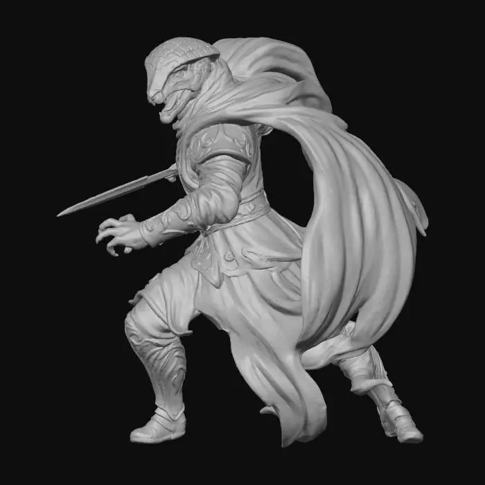 3D model for Serpent Assassin