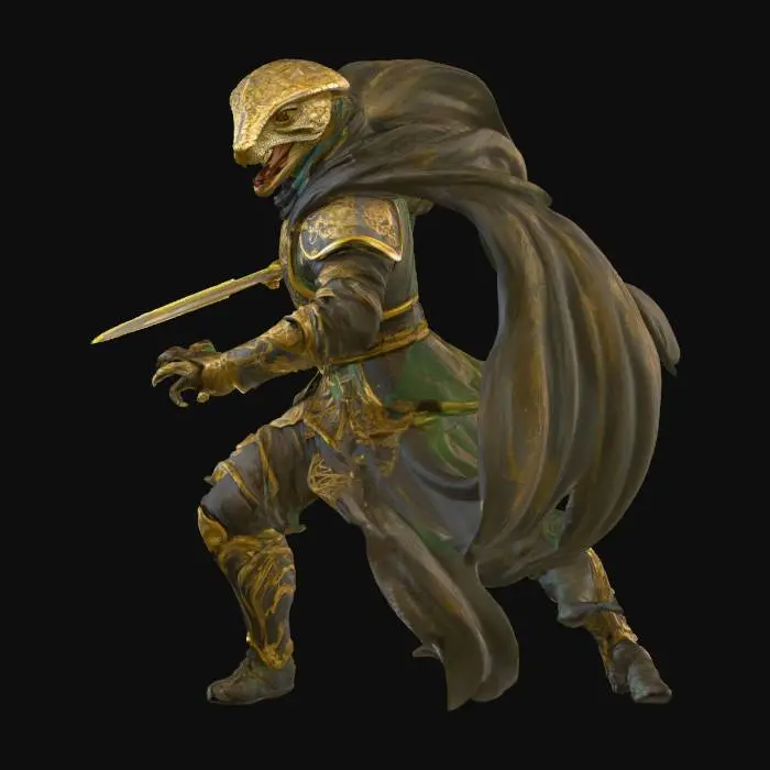 3D model for Serpent Assassin