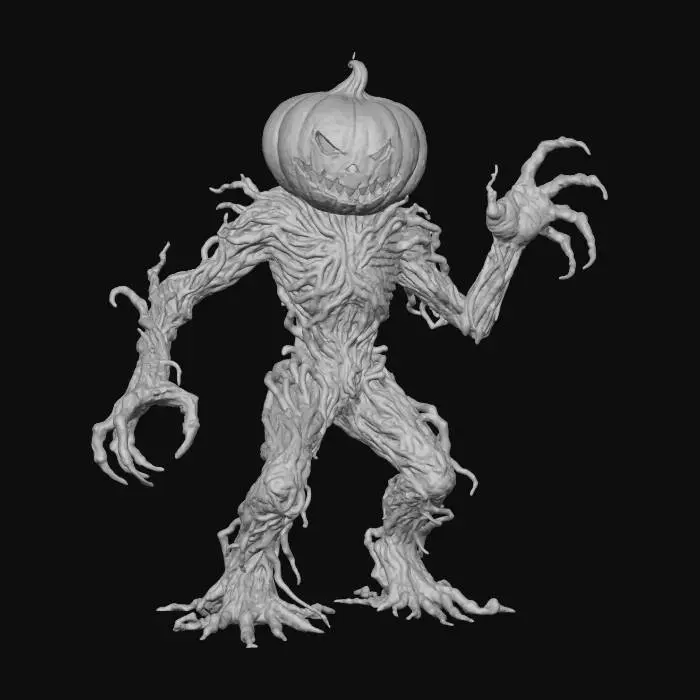 3D model for Pumpkin Stormcaller, #Halloween2025#
