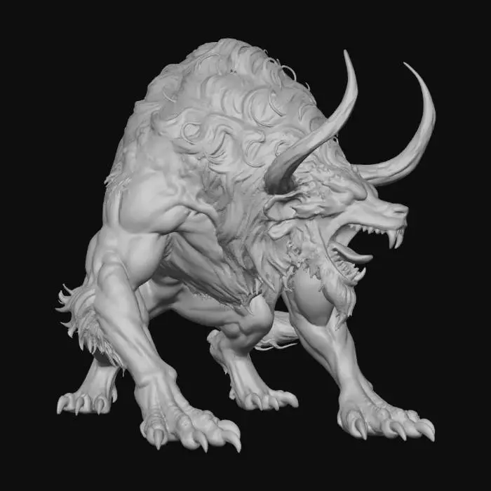 3D model for Beast of the North
